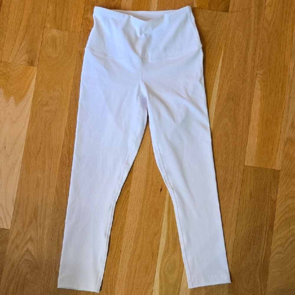 90 Degree By Reflex White 7/8 Leggings XS NWOT